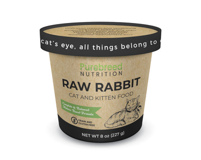 Complete Raw Rabbit Meat - Purebreed Nutrition